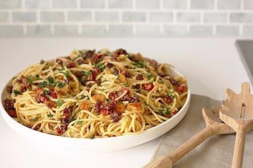 Спагетти а-ля карбонара. 07 Спагетти а-ля карбонара. 07