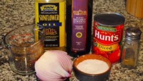 Чечевица с луком и помидорами. 01 Чечевица с луком и помидорами. 01