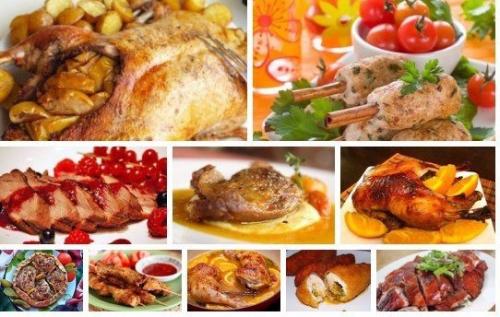 Блюда из птицы. Блюда из птицы.