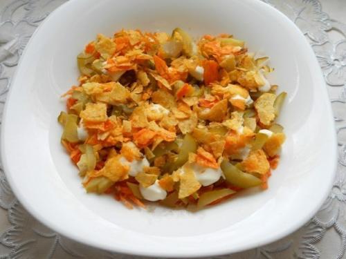 Салат Орхидея с чипсами. 03 Салат Орхидея с чипсами. 03