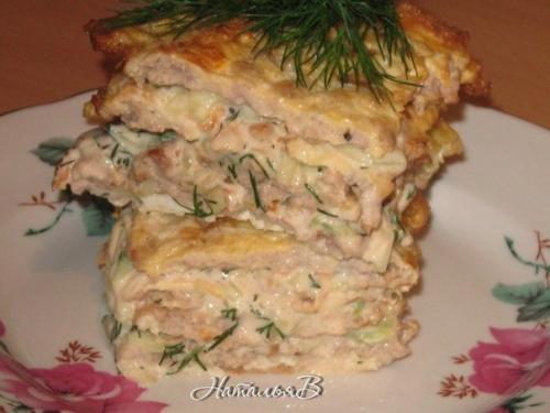 Яично - мясной тортик - вкус шавермы. Яично - мясной тортик - вкус шавермы.