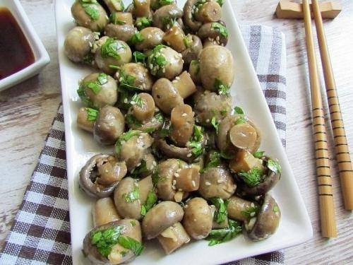 Шампиньоны по-корейски. Ингредиенты: Шампиньоны по-корейски. Ингредиенты: