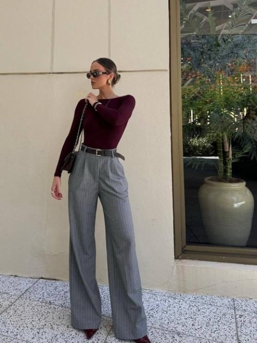 Для того чтобы визуально удлинить ноги, есть несколько способов. 03