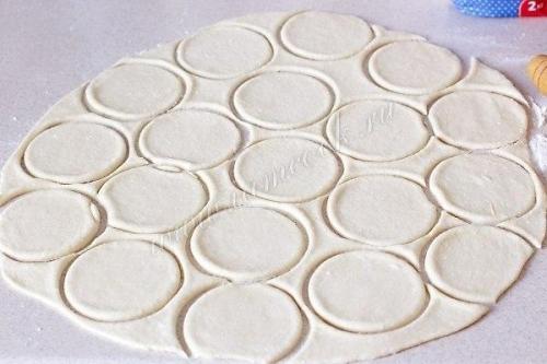 Творожное печенье Уголки. 03