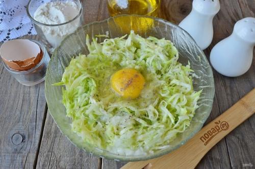 Быстрые оладьи из кабачков. 03 Быстрые оладьи из кабачков. 03