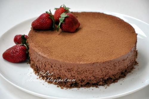 Трюфельный торт.   Он что можно сказать про такой торт волшебный! 05