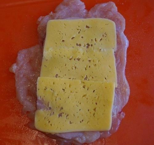 Рулетики Кордон Блю в сливочном соусе. 03 Рулетики Кордон Блю в сливочном соусе. 03