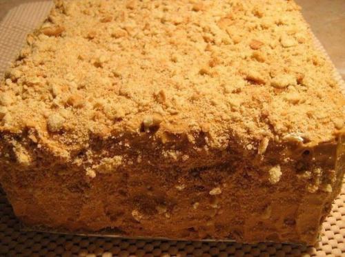 Торт из печенья без выпечки. 03