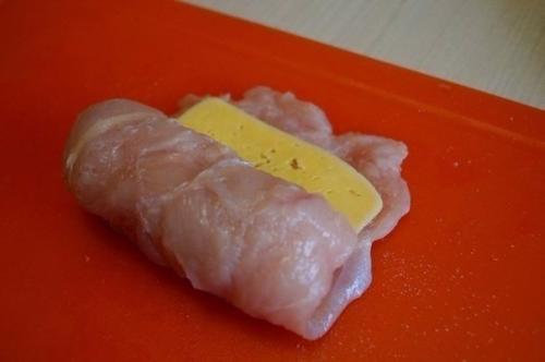 Рулетики Кордон Блю в сливочном соусе. 05 Рулетики Кордон Блю в сливочном соусе. 05