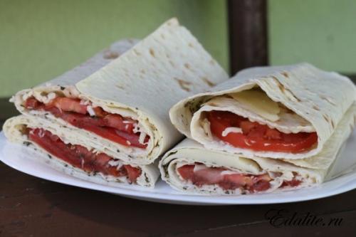 Пицца маргарита на гриле. 04