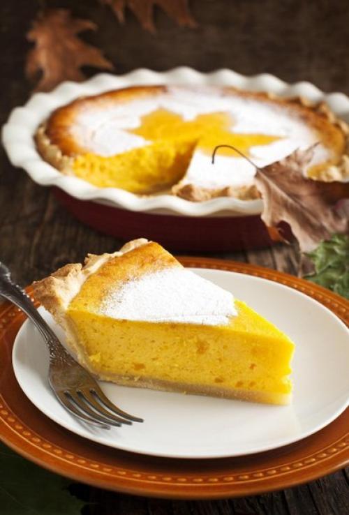 Тыквенный пирог.  Ингредиенты: 01