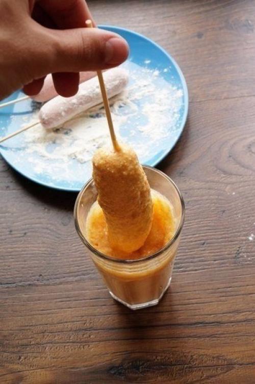 Корн - дог (или сосиска в тесте). 04 Корн - дог (или сосиска в тесте). 04