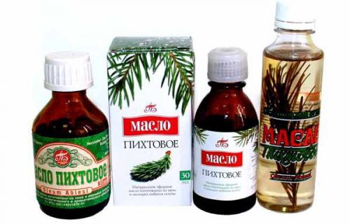 Народные рецепты с пихтовым маслом.