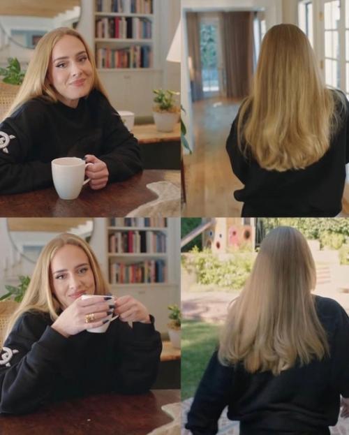 Уделите минуты своего внимания и полюбуйтесь шикарными волосами Адель. 03