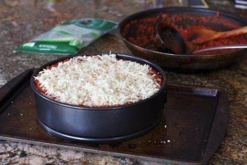 Паста - пирог.  Ингредиенты: 04