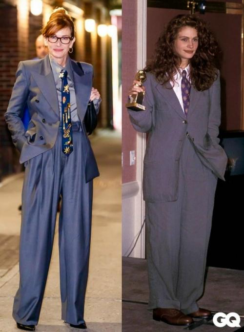 Джулия Робертс снова доказывает, что стиль - это не мода, а память. 
