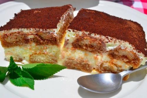 Тирамису.   Ингредиенты:   Сыр филадельфия - 340 г.