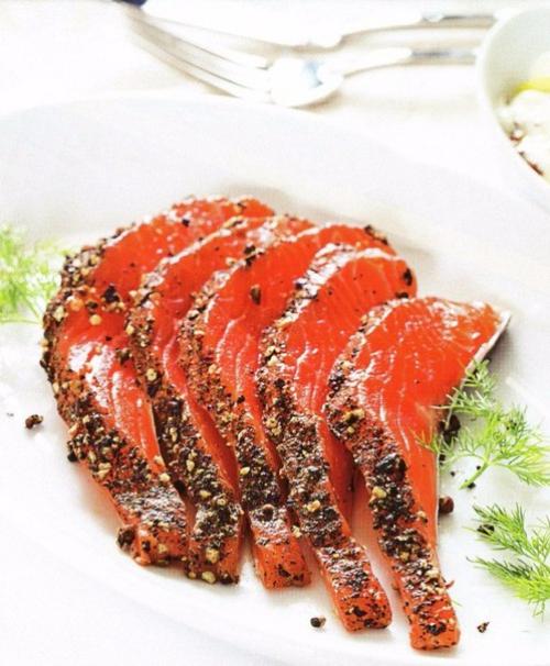 Семга Гравлакс.  Делать эту вкуснятину следует заранее, но результат того стоит! 05