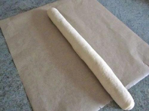 Рулет - плетёнка.  Ингредиенты: 02