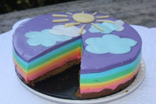 Чизкейк Радуга.  Ингредиенты: Чизкейк Радуга.  Ингредиенты: