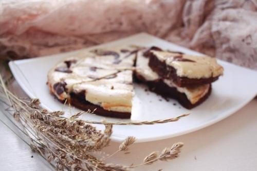 Шоколадно - банановый Брауни - чизкейк. 08 Шоколадно - банановый Брауни - чизкейк. 08