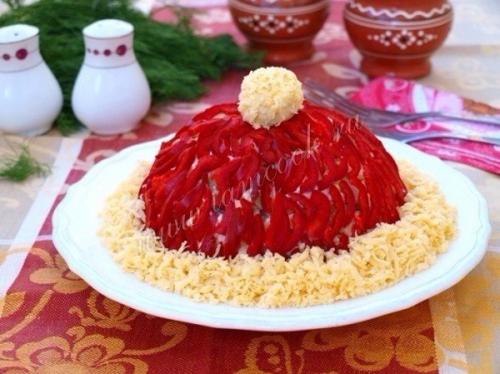 Салат Красная Шапочка. Салат Красная Шапочка.