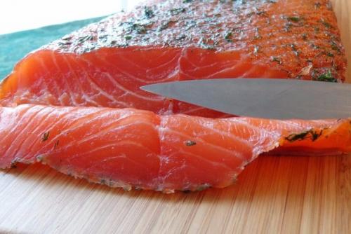 Семга Гравлакс.  Делать эту вкуснятину следует заранее, но результат того стоит! 01