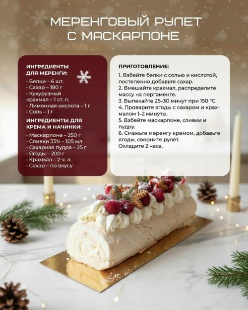 Чем зафиналить новогодний ужин: топ - 6 десертов на праздник. 03