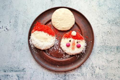 Бисквитное печенье Дед Мороз. 07 Бисквитное печенье Дед Мороз. 07