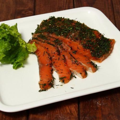 Семга Гравлакс.  Делать эту вкуснятину следует заранее, но результат того стоит! 02
