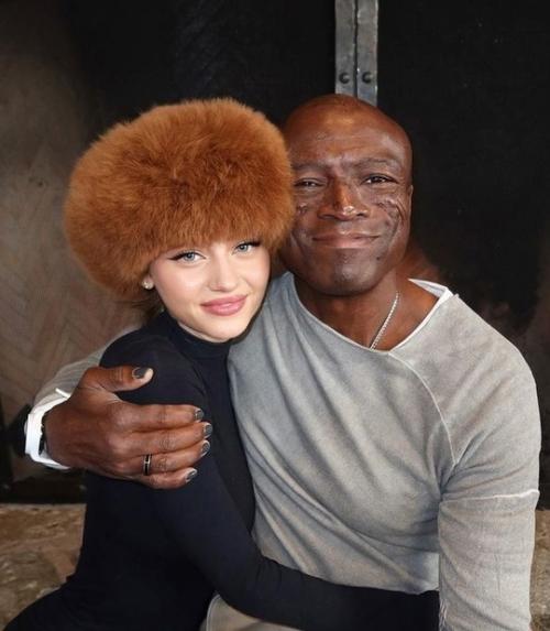 Меня Удочерили дочь хайди клум лени появилась на мероприятии с отцом. 04