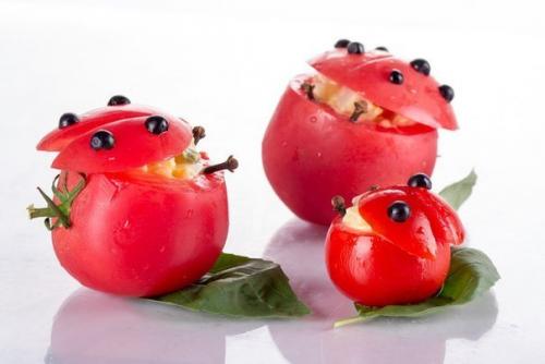 8 оригинальных закусок с помидора к новогоднему столу. 06 8 оригинальных закусок с помидора к новогоднему столу. 06