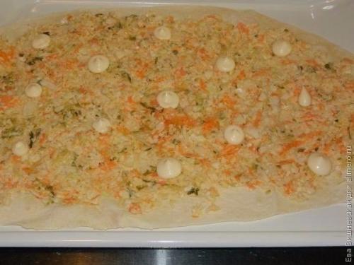 Хрустящая закуска в лаваше. 04