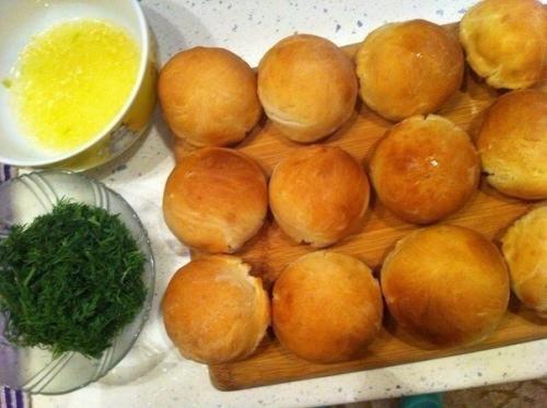 Вкуснейшие пампушки к борщу. 03 Вкуснейшие пампушки к борщу. 03