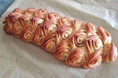 Рулет - плетёнка.  Ингредиенты: 07