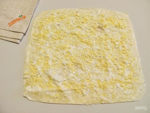 Рулет из лаваша на новый год. 03 Рулет из лаваша на новый год. 03