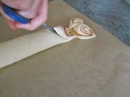 Рулет - плетёнка.  Ингредиенты: 03