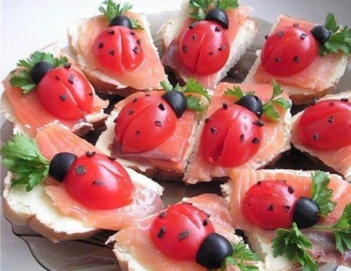 Подборка бутербродов для новогоднего стола. 02