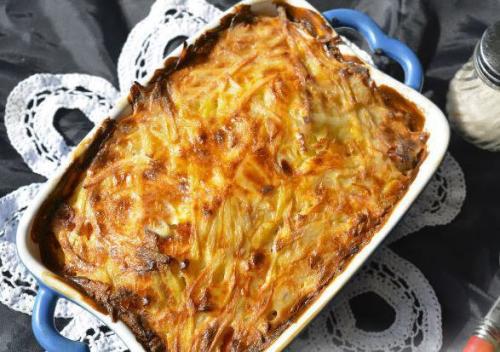 Мядзведзь (белорусская картофельная запеканка). 04