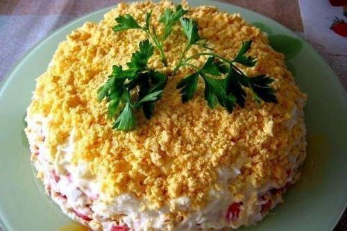Топ - 9 самых вкусных слоеных салатов. 02 Топ - 9 самых вкусных слоеных салатов. 02