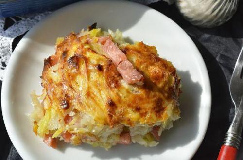 Мядзведзь (белорусская картофельная запеканка). 05