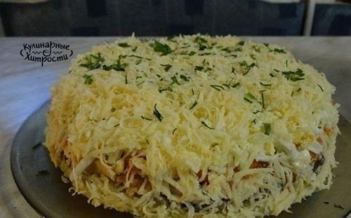 Топ - 10 салатов с грибами? 09