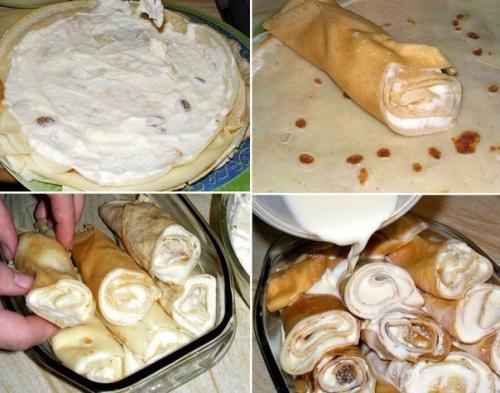 Творожные блинчики по-австрийски.

