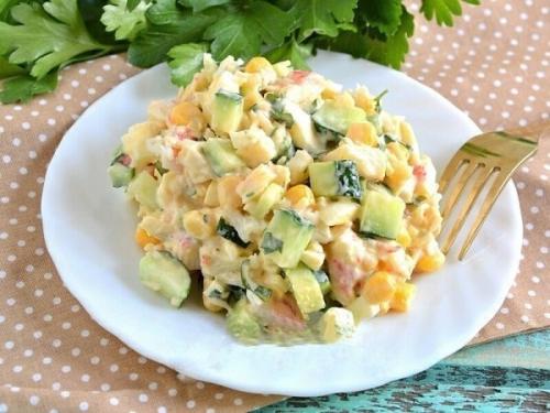 Салат Снежный Краб.