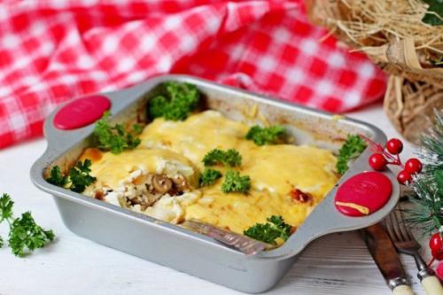 Мясо по-французски.  Вкусный рецепт без майонеза. 05