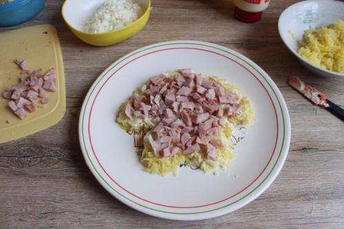 Рецепт новогодний салат собачка к новому году 2018. 02