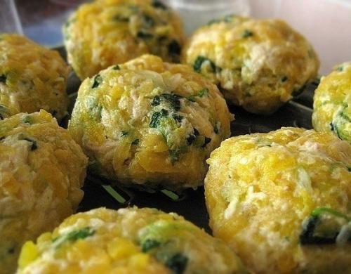 Тыквенные котлетки на пару.