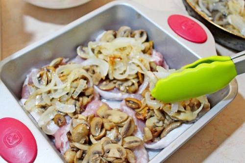 Мясо по-французски.  Вкусный рецепт без майонеза. 03