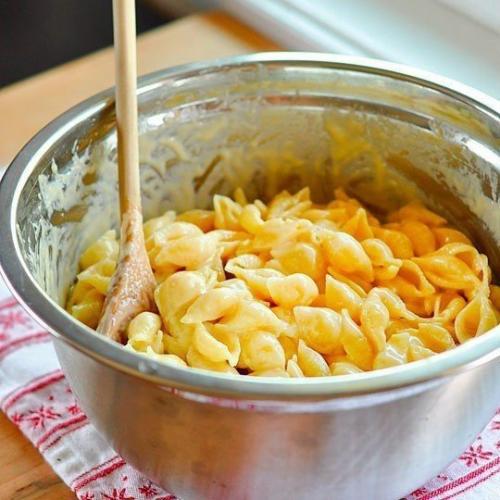 Сырная подлива для макарон.

