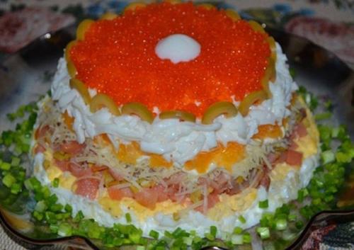 Топ - невероятно вкусных салатов для праздничного стола? 08